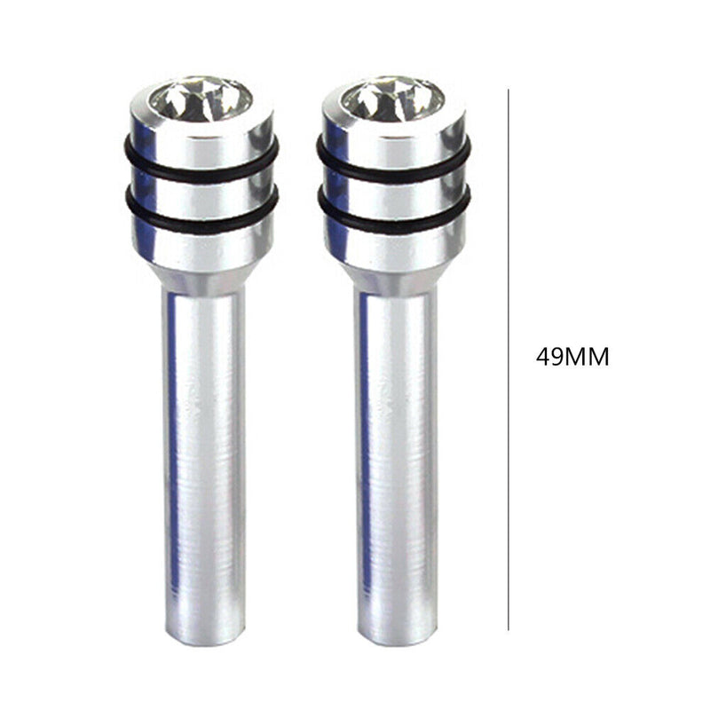 Bling Rhinestone Aluminum Alloy Car Door Lock Knob Pull Pins Universal Pack