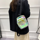 Mini Transparent Women Backpack Fashion PVC Cute Kids Girls Student School Bags