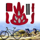 Helmet Inner Foam Pads Kits Sealed Lining Sponge for Electric Motorcycle Bicycle