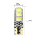 COB Light Bulbs 12V Car LED Reading Bulbs License Plate Light T10 W5W Dome Map