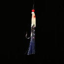 Carbon Steel Fishing Tackle Durable Head  Treble Bait Luminous Fishing Hook