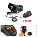 110dB Multipurpose Car Siren Horn 12V 100W Megaphone Warning Alarm Loudspeaker