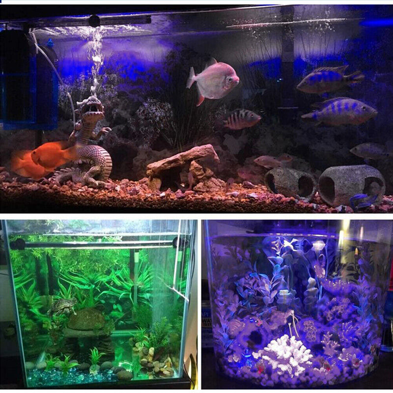Fish Tank Underwater Plant Grow ights Waterproof High Brightness Aquarium L