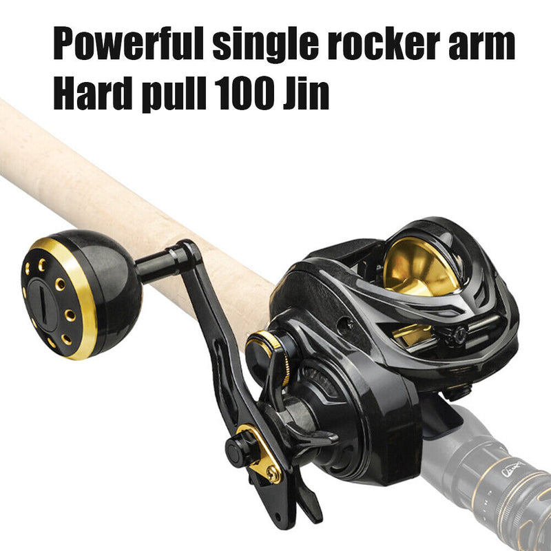 Fishing Reel Max Drag 16kg 9+1 Ball Bearing Metal Handle Grip Saltwater Wheel