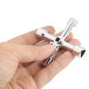 Universal Triangle Square Key Wrench Plumber Keys for Gas Electric Meter Newly
