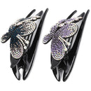 shape Dovetail Styling Tools Hair Clips Rhinestone Hairpin Barrette