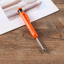 2pcs Carpenter Mechanical Pencil 24 Refill with Built-in Sharpener Scriber Newly