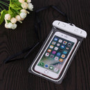 Universal Waterproof Cell Phone Bags Underwater Glowing Phone Fall Bags