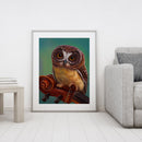 DIY Digital Picture Owl Oil Painting By Numbers Set Acrylic Handicraft Art Craft