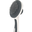 Stainless Steel Bristle Dog Hair Remover Comb Hair Grooming Brush (Grey) Newly