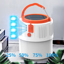 V65 Solar LED Camping Light USB Rechargeable Lantern Outdoor Tent Lamp (C) Newly