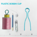 12pcs Bobbin Buddies Holders Thread Clip Sewing Machine Accessories (Green)
