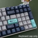 129 Keys High Content PBT Keycaps Profile GMK Pacific Colorway V3N4