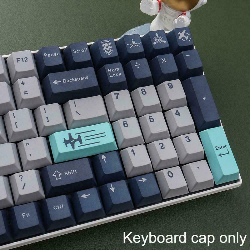 129 Keys High Content PBT Keycaps Profile GMK Pacific Colorway V3N4