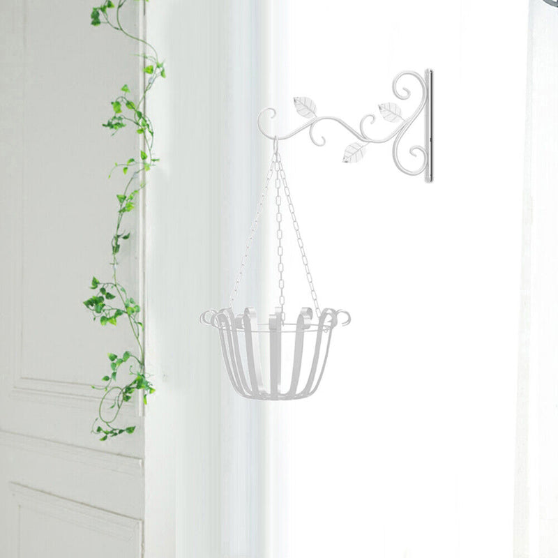 Metal Garden Balcony Flowerpot Iron Hangers for Home Wall Outdoor Decoration