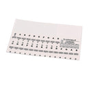 Removable Key Stickers for 37 49 54 61 88 Keys Electronic Keyboard Piano