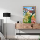 Oil Paint by Numbers Country Path Canvas Artwork Living Room Picture Decoration