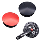 CNC MTB Road Bike Hollow Crank Cap Aluminum Crankset Screw Covers (Red)