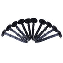 10 Pcs Black Plastic Mulch Film Mulching Nail Gardening Fixing Tools S