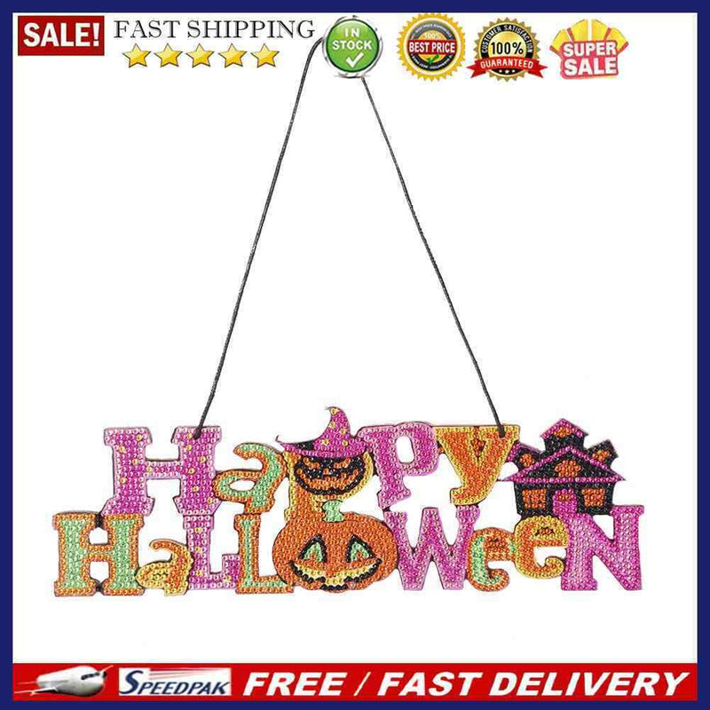 5D Diamond Crystal Halloween Pendant Hanging DIY Drill Painting Kit (DP004)