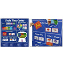 Pictures Learning Color Calendar Pocket Chart Child Educational Circle Time