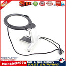 2 LED Loupe Lighted Reading Magnifier Neck Wear Sewing Magnifying Glass Newly