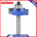 1/4 Shank Milling Cutter Wood Carving T-Sloting Router Bit Type Slotting Machine