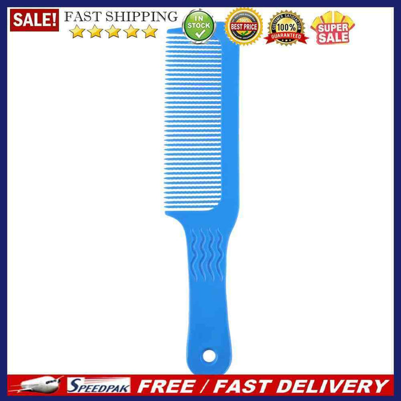 Plastic Wave Pattern Comb Flat Haircut Comb for Pro Salon Hairdressing Tool