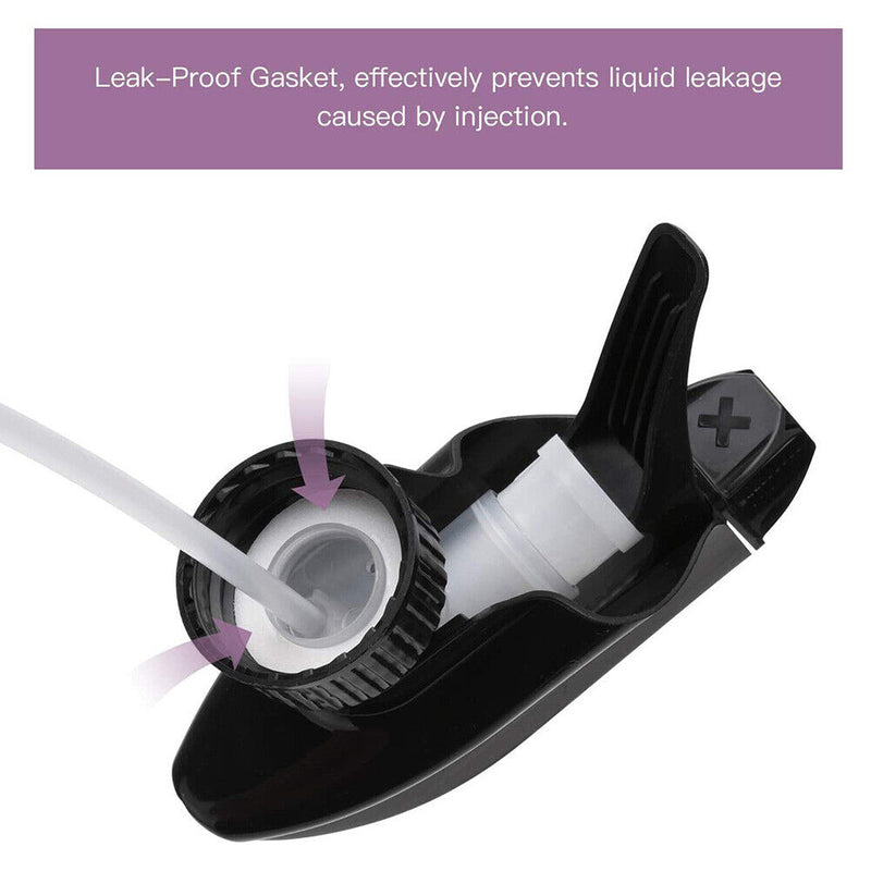 4pcs Mist Stream Sprayer Replacement Trigger Handheld Spray Nozzles (Black)