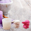 Easter Rabbit Silicone Mold DIY Aromatherapy Candle Animal Ornament Home Deco