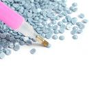 1 Bag DMC Color Round Drill Diamond Rhinestone Crystal Beads for Missing Bead