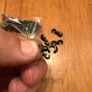 10PCS Bicycle Brake Cable Clips S Style Buckle Bike Derailleur Shift Line Classes