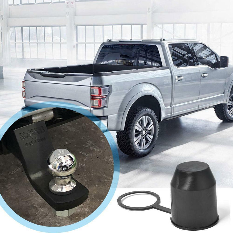 Universal 50mm Auto Tow Bar Ball Cover Cap Hitch Caravan Trailer Protection