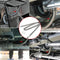 Air Heater Pipe 2.5 cm Inner Stainless Steel Exhaust Pipe for Eberspacher Propex