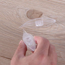 2pcs Plastic Tatting Shuttle Hand Tool for Lace Making DIY Craft(Clear) Newly