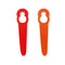 40pcs Grass Trimmer Plastic Blade Lawn Mower Garden Cutting Tool (Orange)