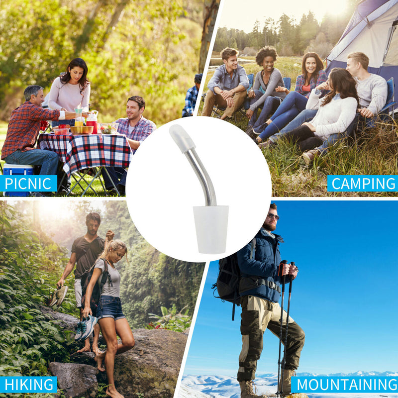 Durable Kettle Extension Mouth - Portable Outdoor Camping Accessories for Ket