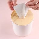 Home & Living Napkin Paper Boxes Wooden Tissue Box Storage Case Cover Holder