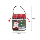 Xmas Drawstring Sack Tree Hanging Ornaments Pendant Children Holiday Gift Bag