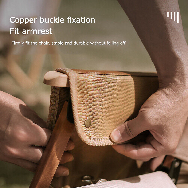 Outdoor Camping Kermit Chair Armrest Hanging Bag Multifunctional Side Pockets