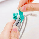 4x Soft Silicone Straps Anti Lost Earphone USB Storage Organizer Data Acc H0W9