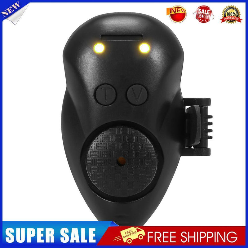 Fishing Bite Alarm Carp Sea Rod LED Indicator Alert Fishing Tackle (Yellow)