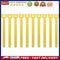 10pcs Durable Self Adhesive Cable Fastener Tape Wire Loops Strap (Yellow)