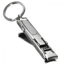 EDC Foldable Keyring Ultra-thin Trimmer Nail Clipper Stainless Steel Cutter