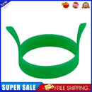 1pc Round Silicone Fried Egg Tool Pancake Mould Ring Poacher (Green)