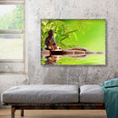 Painting Set Full Round Buddha in Lake Drawing Drill 5D Diamond DIY Kit Artwork