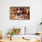 Painting By Numbers DIY Animal Hand Painted Picture Craft Home Wall Decor Kit
