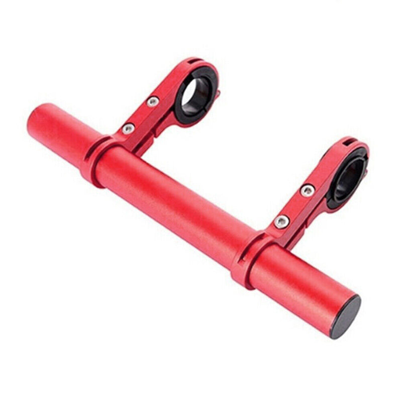 Bicycle Handlebar Extender Bike Headlight Clamp Extension Bracket (Red) Newly