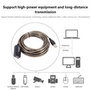 5/10/15/20m USB 2.0 Extension Cable Male to Female Active Repeater Extender Cord