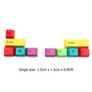 10pcs Mechanical Keyboard CMYK Keycap for Cherry/Kailh Key Cap (For WIN)